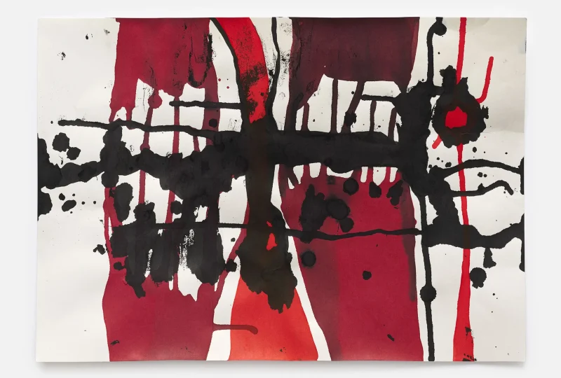 Tusche-Zeichnung auf Papier, 42 x 29,7 cm